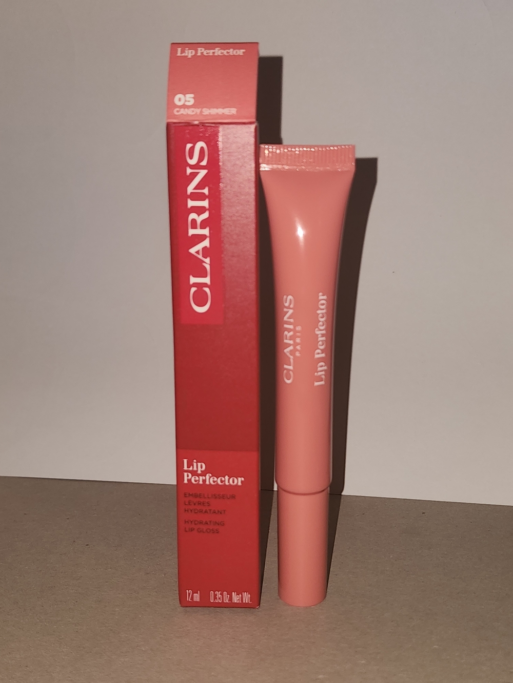 Clarins Lip Perfector Hydrating Lip Gloss - Candy Shimmer Pink